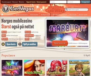 Du trenger verken reise til Kina eller Las Vegas for å oppleve casinospenningen. Vi anbefaler å ta en tur til Leo Vegas!