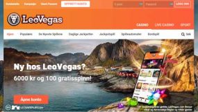LeoVegas casino bonus
